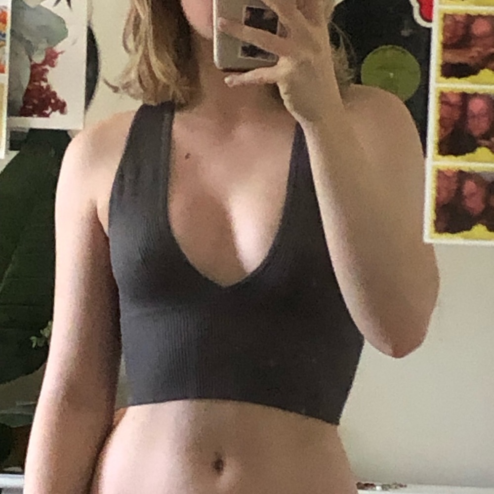 Grey out from under urban outfitters tank top